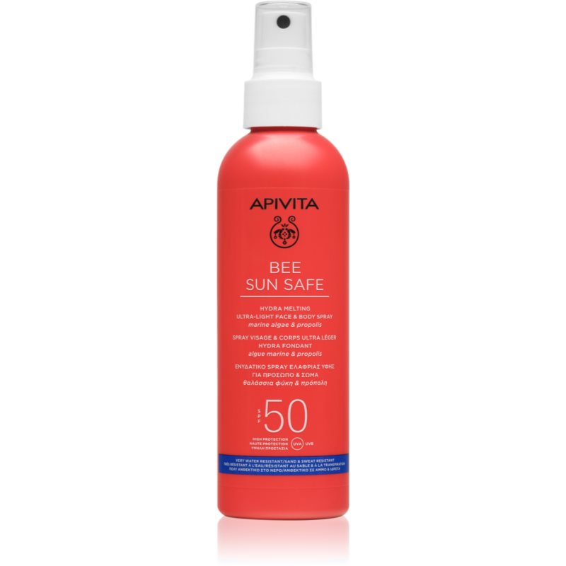 Apivita Bee Sun Safe Hydra Melting Ultra-Light Spray SPF50 napozó spray SPF 50 200 ml-Ár