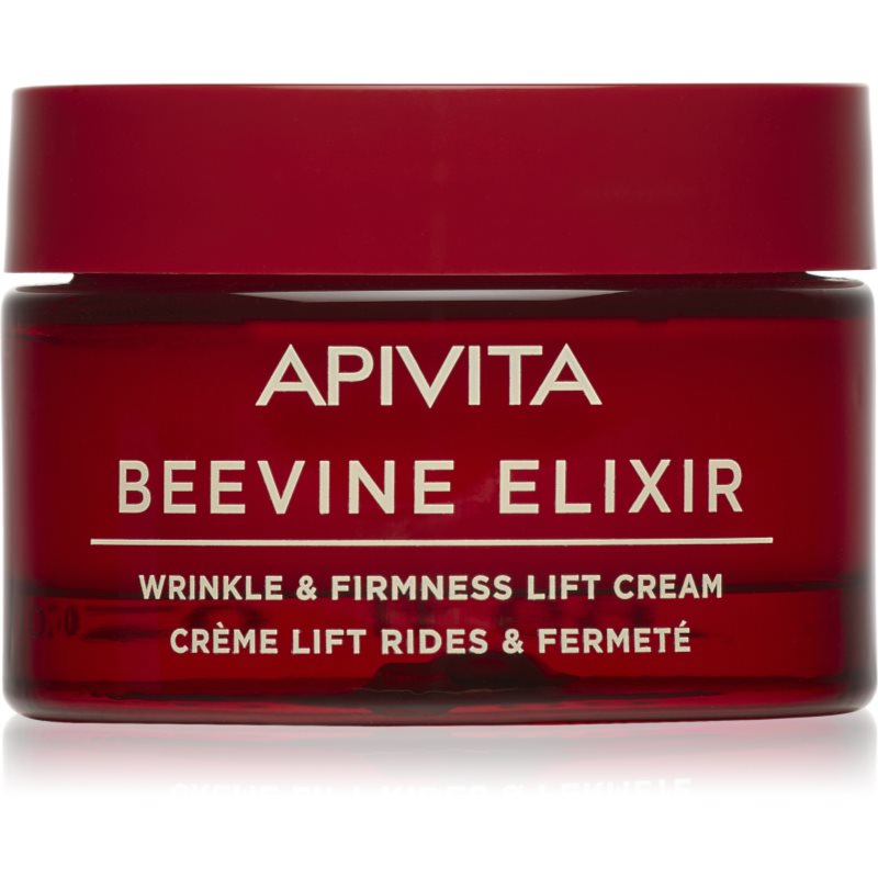Apivita Beevine Elixir Cream Rich liftinges feszesítő krém az arcbőr táplálásáért és természetes hidratáltságának megőrzéséért 50 ml-Ár