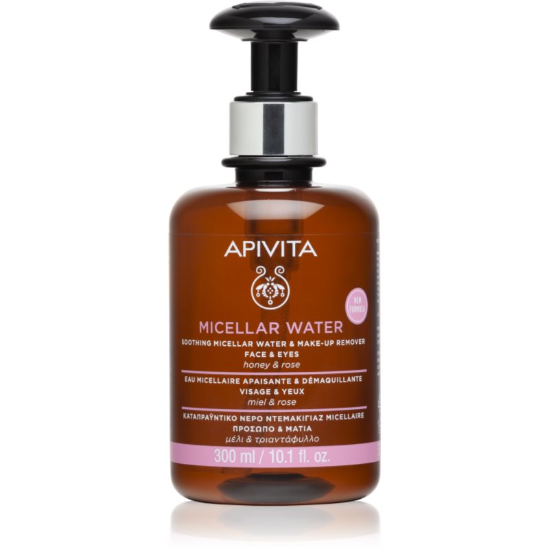 Apivita Cleansing Micellar Water nyugtató micellás víz az arcra és a szemekre 300 ml-ár