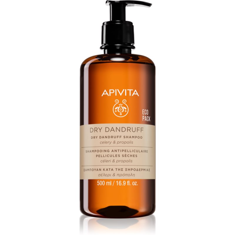 Apivita Dandruff Dry Dandruff Shampoo korpásodás elleni sampon 500 ml-Ár