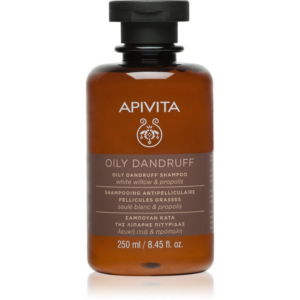 Apivita Dandruff Oily Dandruff Shampoo korpásodás elleni sampon zsíros hajra 250 ml-Eredeti