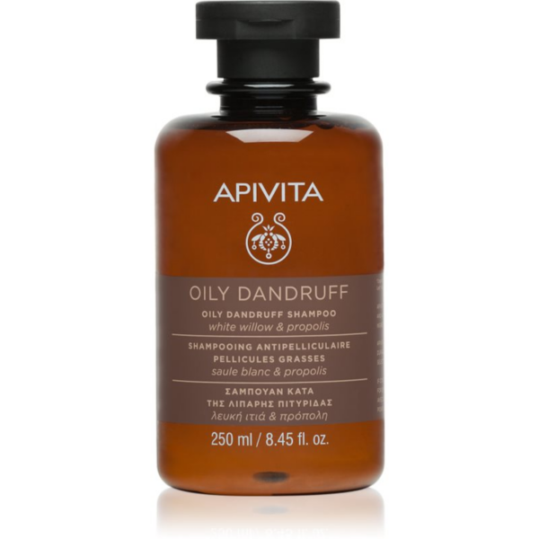 Apivita Dandruff Oily Dandruff Shampoo korpásodás elleni sampon zsíros hajra 250 ml-Eredeti