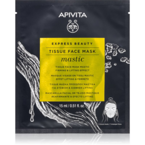 Apivita Express Beauty Lifting Tissue Face Mask Mastic lifting hatású maszk 15 ml-Eredeti