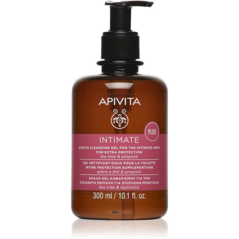 Apivita Intimate Plus Cleansing Gel finom habzó tisztító gél intim higiéniára 300 ml-Ár