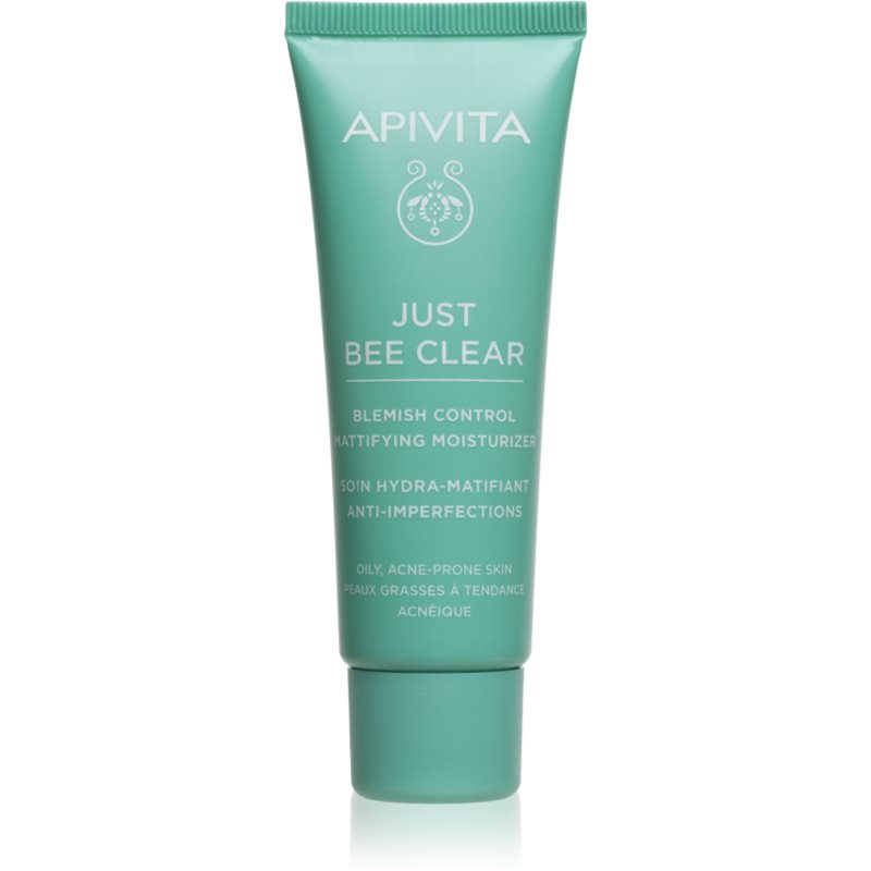 Apivita Just Bee Clear Blemish Control Moisturizer hidratáló arckrém niacinamiddal 40 ml-Ár