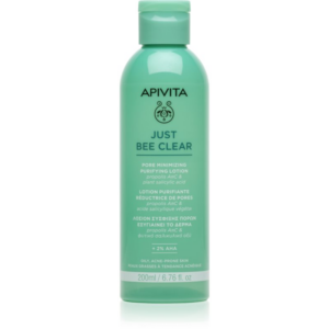 Apivita Just Bee Clear Pore Minimizing Lotion pórusösszehúzó ápolás a fekete pontok ellen 200 ml-Ár