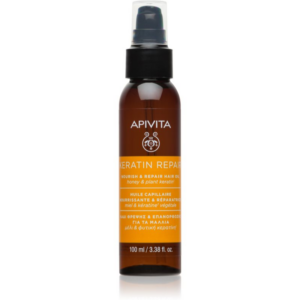 Apivita Keratin Repair Nourish Repair Hair Oil hajolaj száraz és sérült hajra 100 ml-Ár
