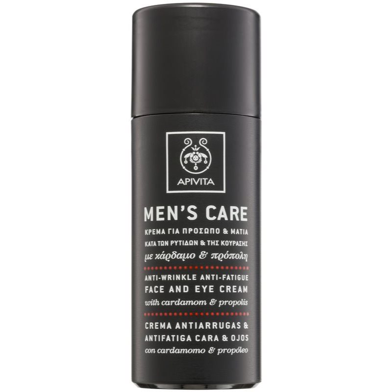 Apivita Men's Care Anti-Wrinkle Anti-Fatigue Face and Eye Cream ránctalanító krém az arcra és a szemekre 50 ml-Ár