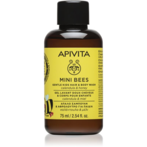 Apivita Mini Bees Gentle Kids Hair & Body Wash Calendula&Honey sampon gyermekeknek hajra és a testre 75 ml-Ár