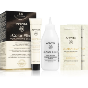Apivita My Color Elixir hajfesték ammónia nélkül árnyalat 3.0 Dark Brown 1 db-Ár