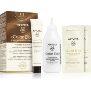 Apivita My Color Elixir hajfesték ammónia nélkül árnyalat 8.3 Light Blonde Gold 1 db-Ár