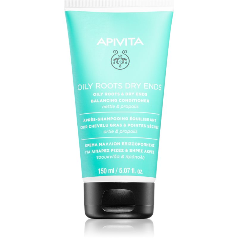 Apivita Oily Roots & Dry Ends Balancing Conditioner kondicionáló zsíros fejbőrre és száraz hajvégekre 150 ml-Ár