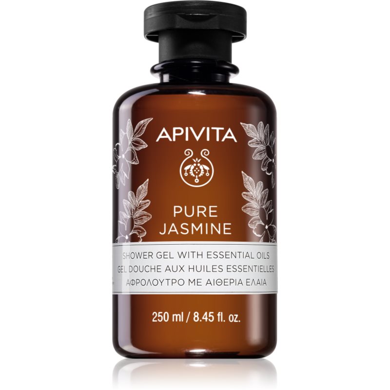 Apivita Pure Jasmine Shower Gel hidratáló tusoló gél esszenciális olajokkal 250 ml-Ár