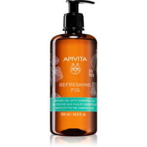 Apivita Refreshing Fig Shower Gel felfrissítő tusfürdő gél esszenciális olajokkal 500 ml-Ár