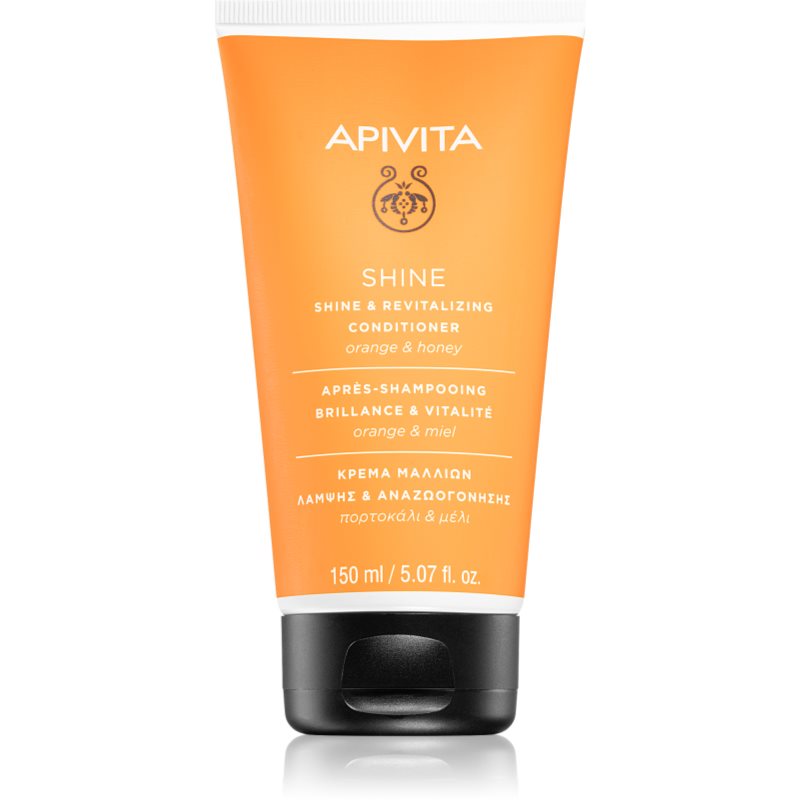 Apivita Shine and Revitalizing Conditioner revitalizáló kondicionáló a fakó haj ragyogásáért 150 ml-Ár