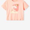 Apricot Girly T-shirt name it Flicka - Girls