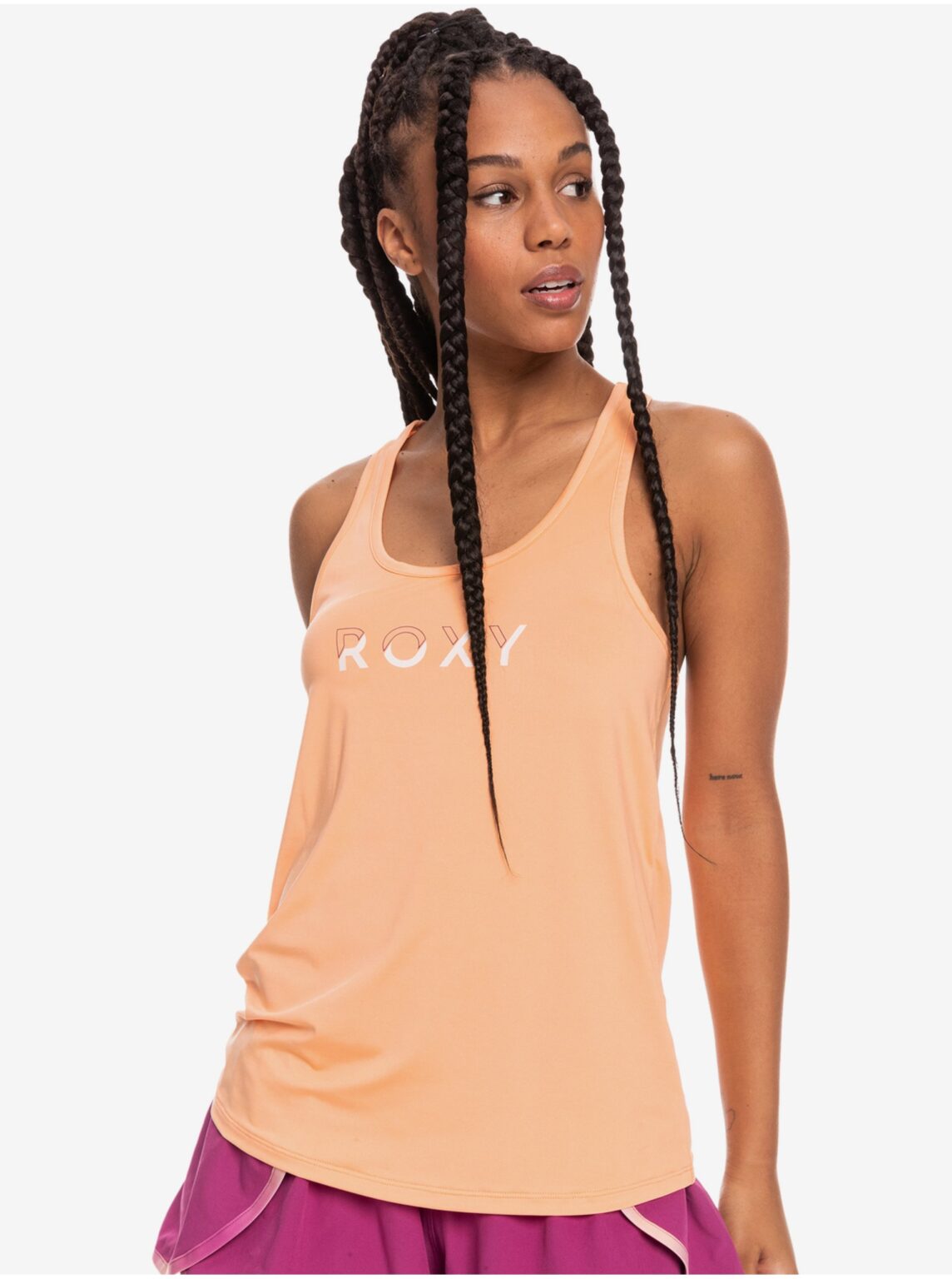Apricot women's tank top Roxy Rock Non Stop - Women's
