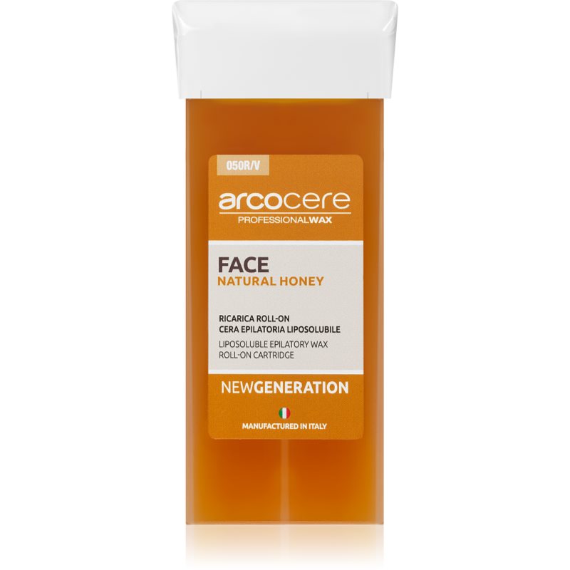 Arcocere Professional Wax Face Natural Honey gyanta szőrtelenítéshez az arcra utántöltő 100 ml-Eredeti