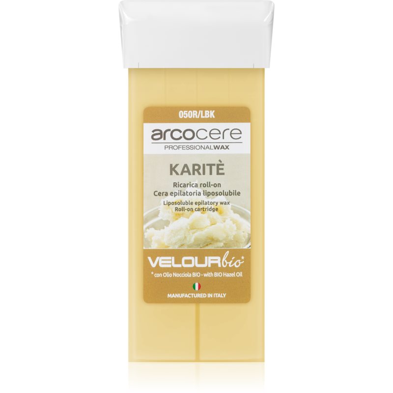 Arcocere Professional Wax Karité gyanta szőrtelenítéshez roll-on utántöltő 100 ml-Eredeti