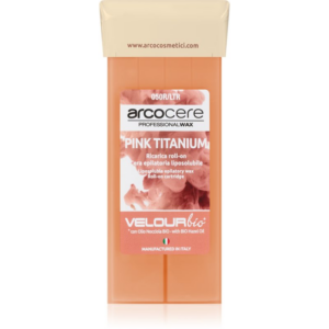 Arcocere Professional Wax Pink Titanium gyanta szőrtelenítéshez roll-on utántöltő 100 ml-Eredeti
