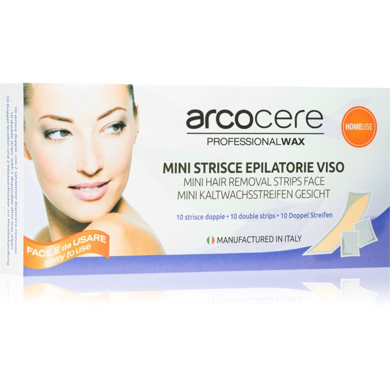 Arcocere Professional Wax gyantacsíkok az arcra hölgyeknek 10 db-Eredeti