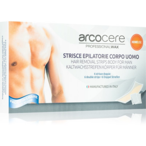 Arcocere Professional Wax gyantacsíkok uraknak 6 db-Eredeti