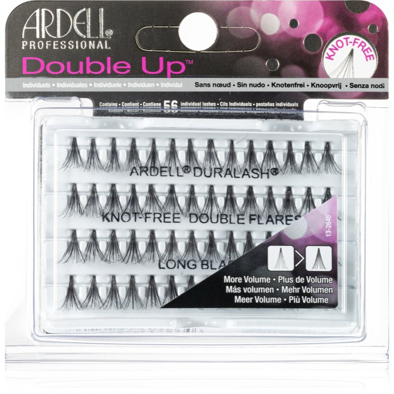 Ardell Double Up Csomómentes elválasztott szempillák méret Long Black-Eredeti