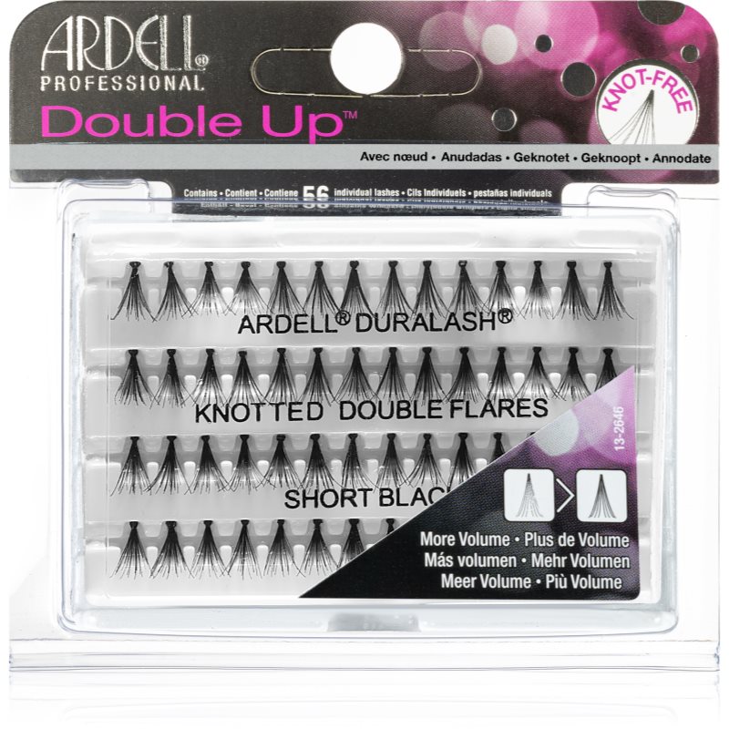 Ardell Double Up csomós műszempilla méret Short Black-Eredeti