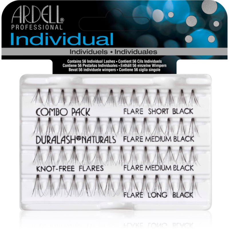 Ardell Individuals Combo Pack Csomómentes elválasztott szempillák-Eredeti