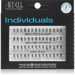 Ardell Individuals Csomómentes elválasztott szempillák Long Black 56 db-Eredeti