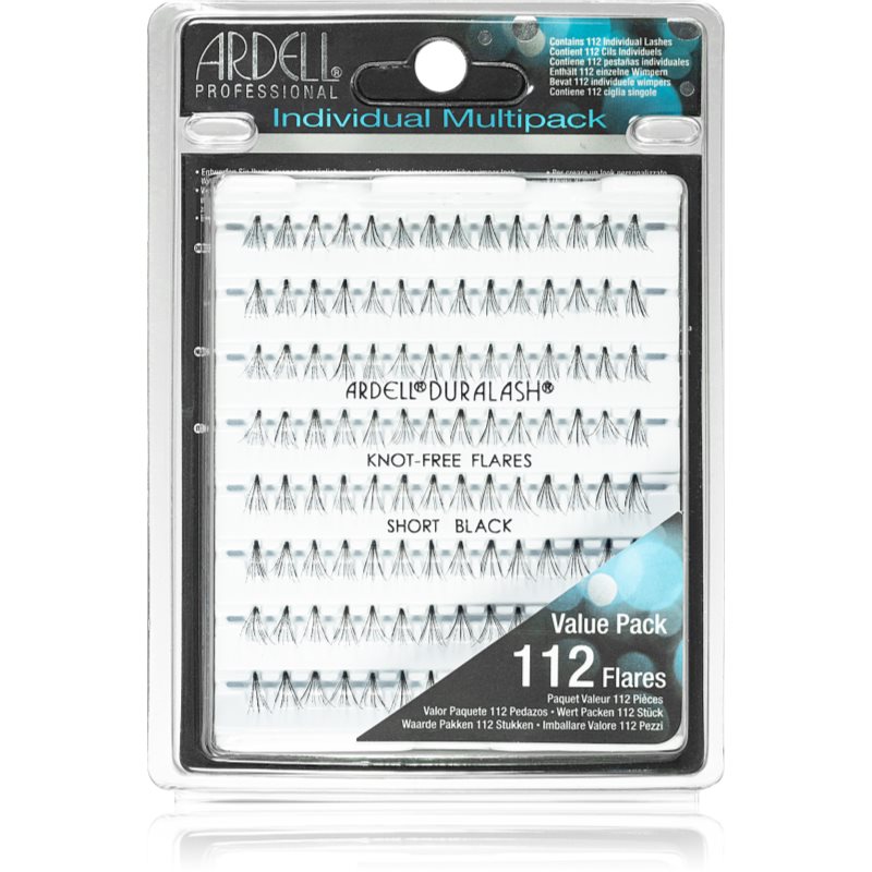 Ardell Individuals Multipack Csomómentes elválasztott szempillák Short Black-Ár