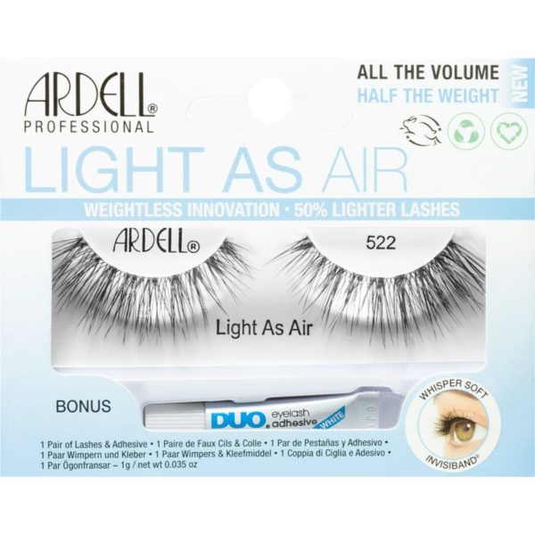 Ardell Light As Air műszempillák ragasztóval típus 522 1 g-Ár