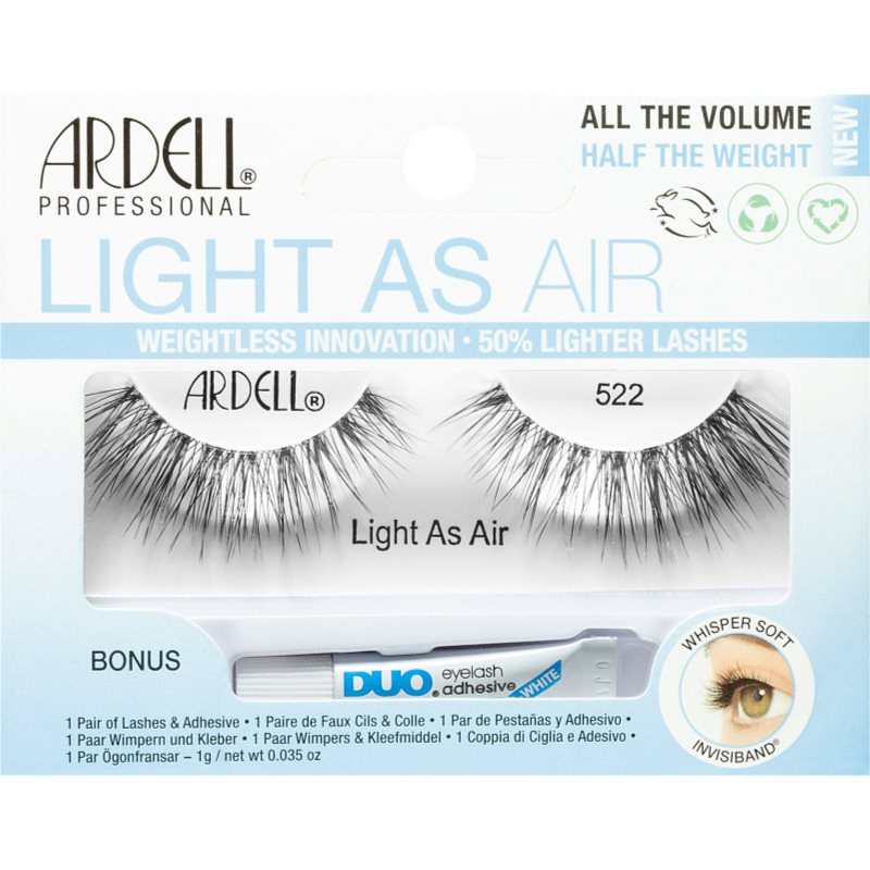 Ardell Light As Air műszempillák ragasztóval típus 522 1 g-Ár