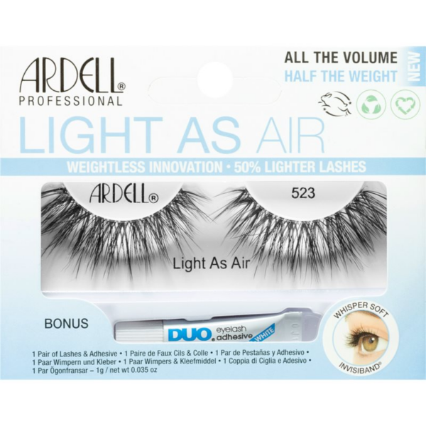 Ardell Light As Air műszempillák ragasztóval típus 523 1 g-Ár
