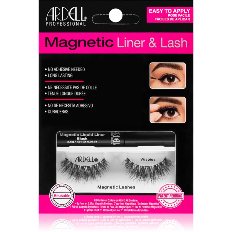 Ardell Magnetic Liner & Lash mágneses műszempilla a szempillákra típus Wispies-Ár