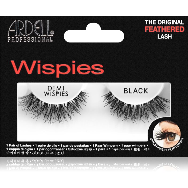 Ardell Professional Wispies ragasztható műszempilla Demi Wispies Black 1 db-Eredeti