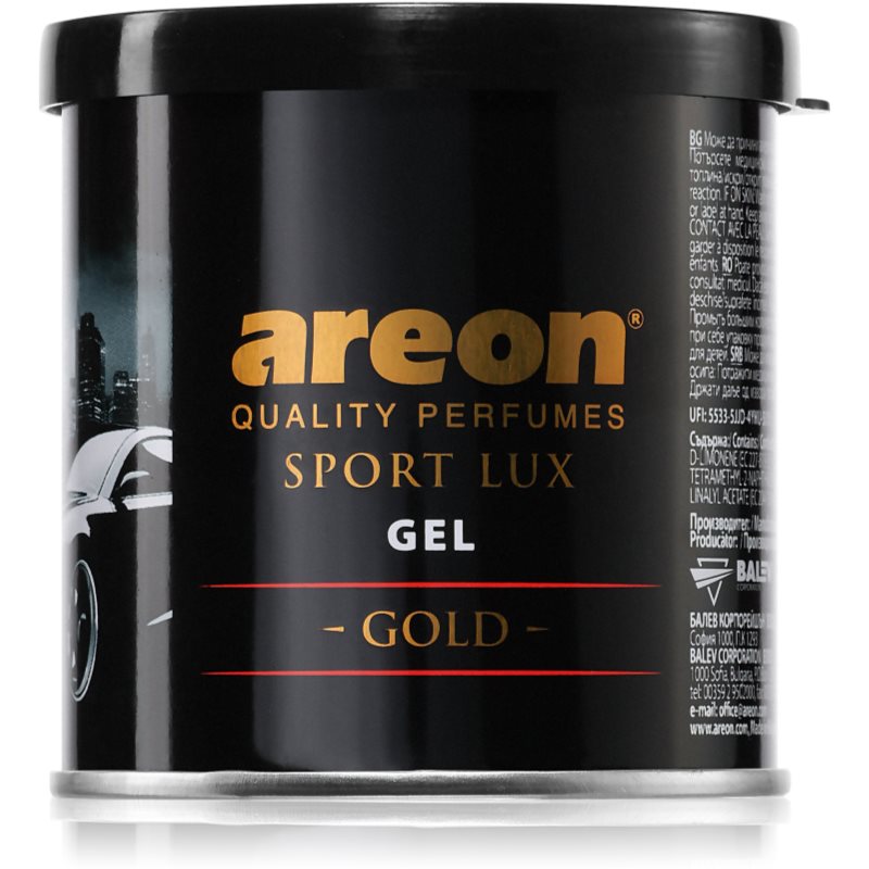 Areon Gel Sport Lux autó- és lakásillatosítók 80 g-Ár
