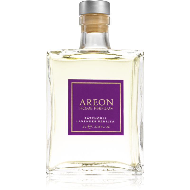 Areon Home Black Patchouli Lavender Vanilla Aroma diffúzor töltettel 1000 ml-Ár