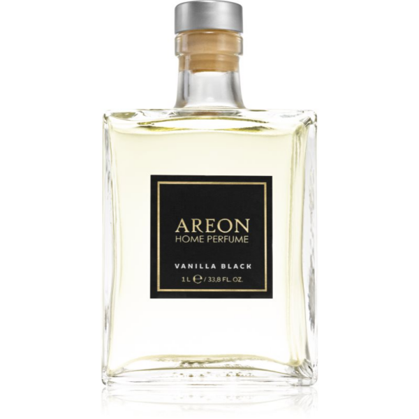 Areon Home Black Vanilla Black Aroma diffúzor töltettel 1000 ml-Ár
