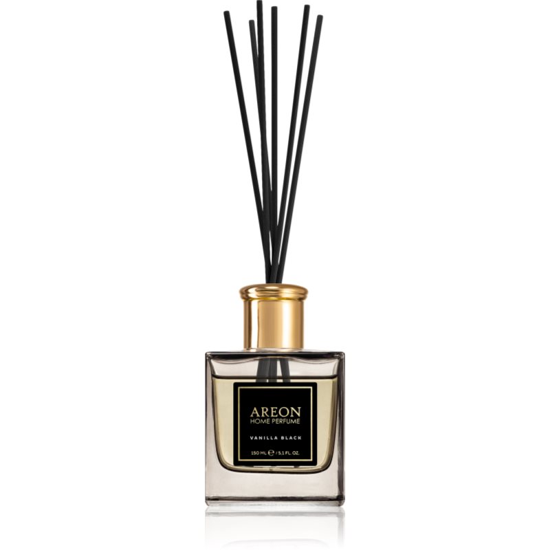Areon Home Black Vanilla Black Aroma diffúzor töltettel 150 ml-Ár