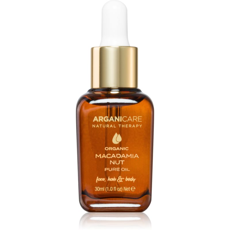Arganicare Organic Macadamia Nut makadámia olaj hidegen sajtolt 30 ml