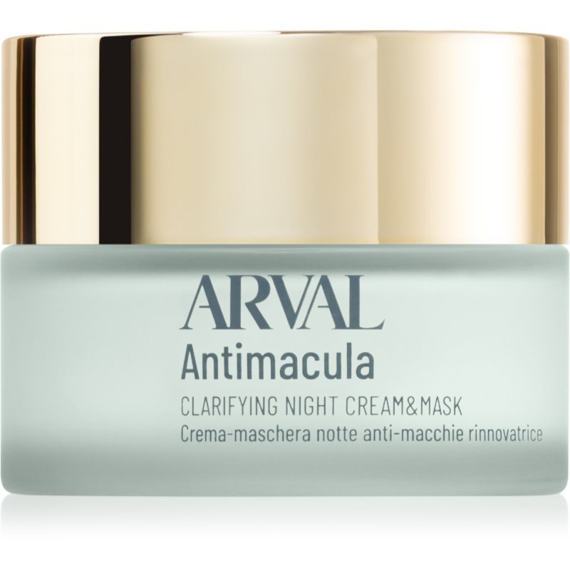 Arval Antimacula Clarifying Night Cream & Mask megújító éjszakai krémes arcmaszk a pigment foltok ellen 50 ml-Ár