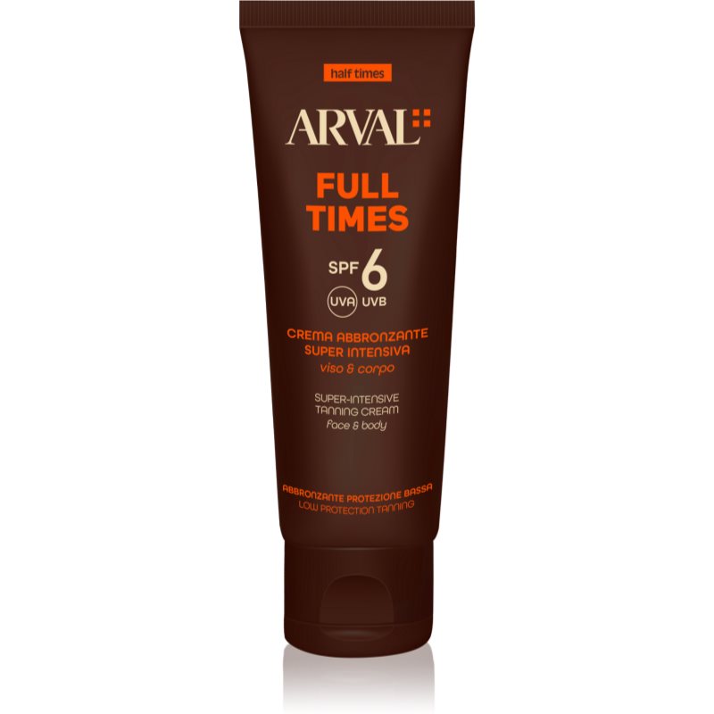 Arval Half Times Super-Intensive Tanning Cream napozó krém az intenzív barnulásért 150 ml-Ár
