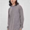 Asphalt Heavy Boxy Acid Wash Long Sleeve