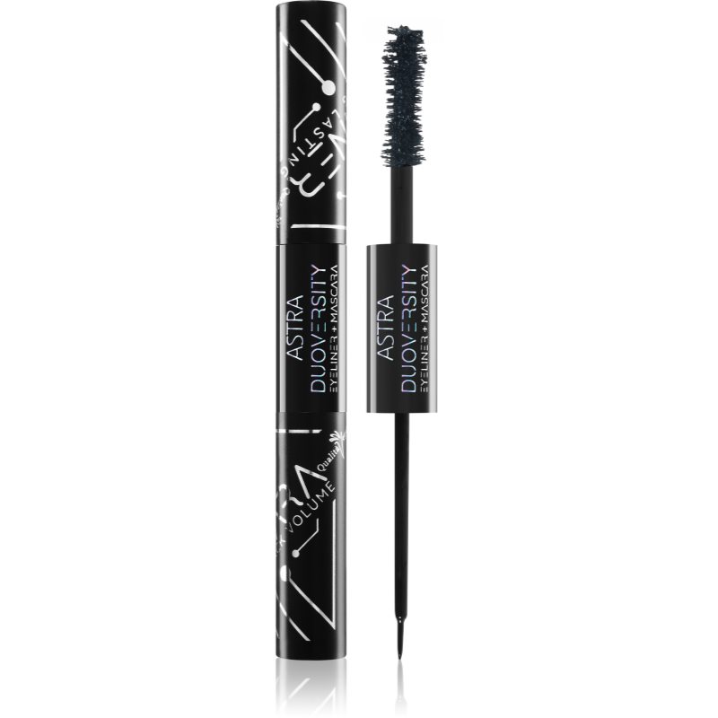 Astra Make-up Duoversity szemkontúr ceruza 2 az 1-ben árnyalat 07 Black Mirror 2x3