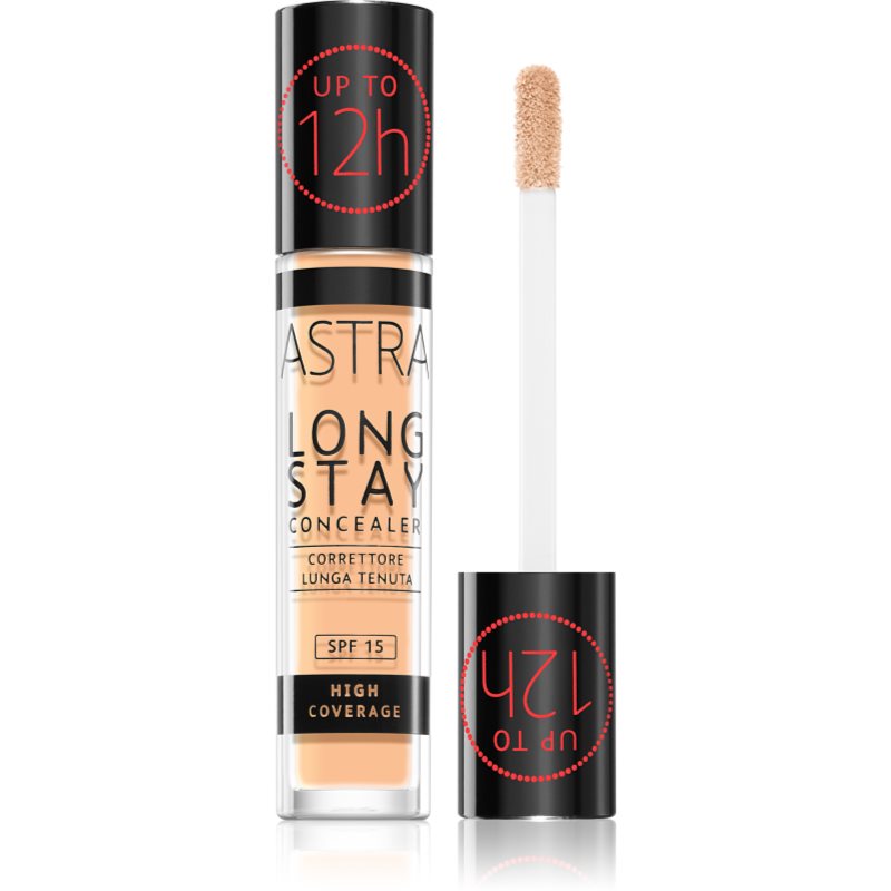 Astra Make-up Long Stay magas fedésű korrektor SPF 15 árnyalat 004W Sand 4