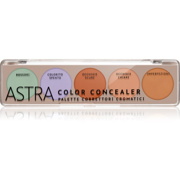 Astra Make-up Palette Color Concealer korrektor paletta 6