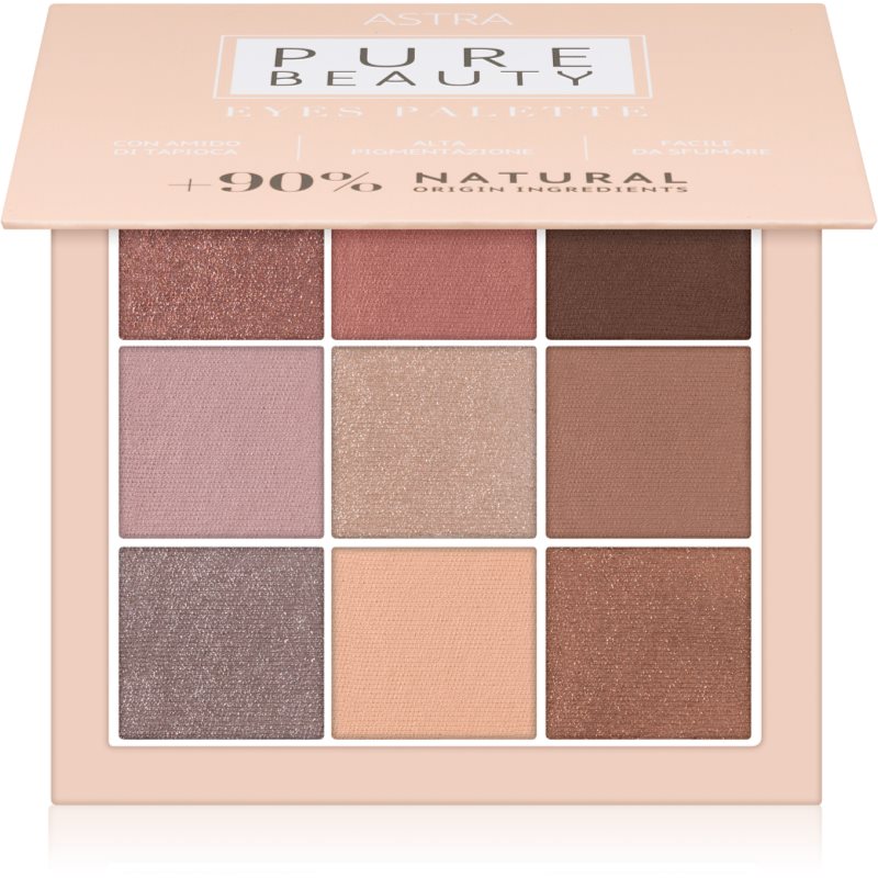 Astra Make-up Pure Beauty Eyes Palette szemhéjfesték paletta 15