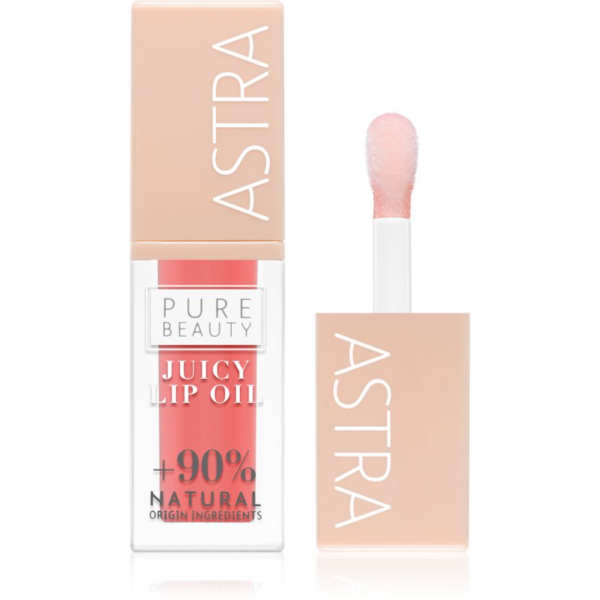 Astra Make-up Pure Beauty Juicy Lip Oil tápláló ajakfény árnyalat 01 Peach 5 ml-Ár