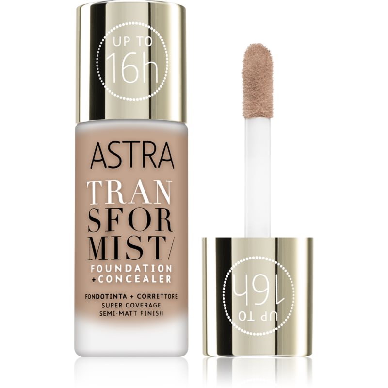 Astra Make-up Transformist tartós alapozó árnyalat 01C Swan 18 ml-Ár